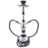 Frosted Double Hose Hookah Set