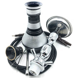 Frosted Double Hose Hookah Set