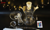 Glawaer Glass Hookah Set With LED Light
