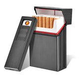 Cigarette Holder Box with Removable USB Electronic Lighter