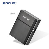Cigarette Holder Box with Removable USB Electronic Lighter