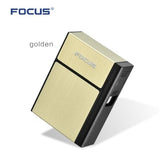 Cigarette Holder Box with Removable USB Electronic Lighter