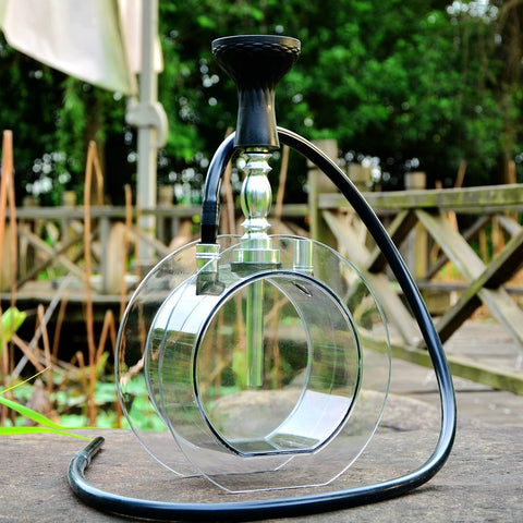 New Round Acrylic Hookah Set