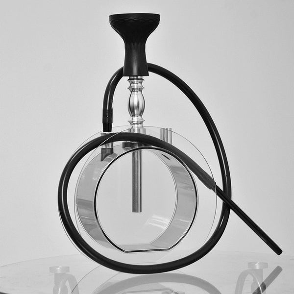 New Round Acrylic Hookah Set