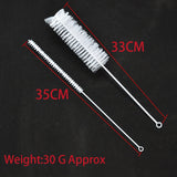 2 Size/Set Hookah Pipe Cleaning Brushes