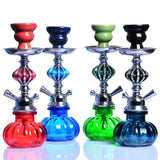 Glass Hookah Set With Ceramic Bowl