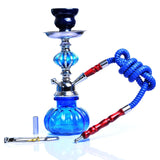 Glass Hookah Set With Ceramic Bowl