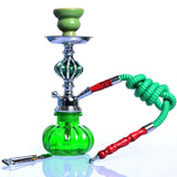 Glass Hookah Set With Ceramic Bowl