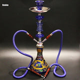 Double Hose Ceramic Hookah Set