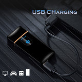 Touch-Sensitive Flame-Less Cigarette Lighter
