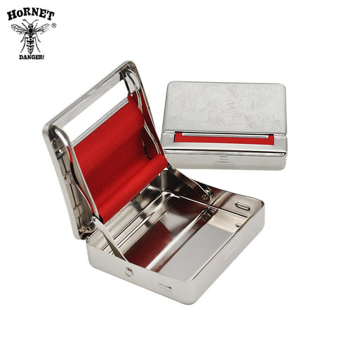 Silver Metal Rolling Machine Case