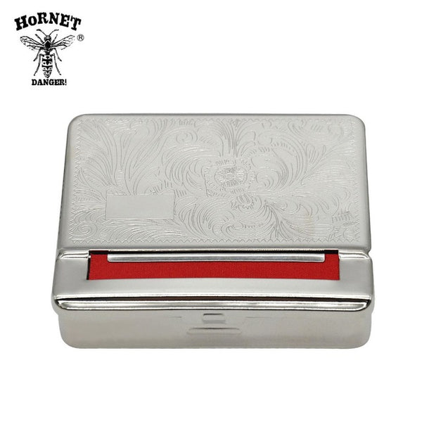 Silver Metal Rolling Machine Case